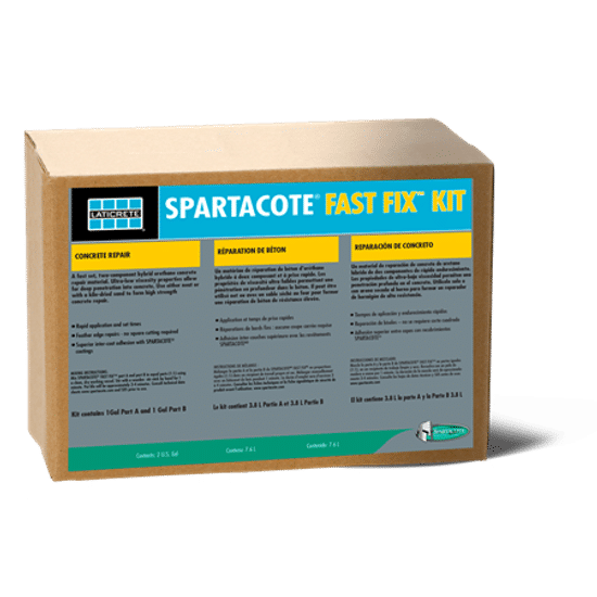 Spartacote Fast Fix Low Odor Kit de réparation de béton 2 gal