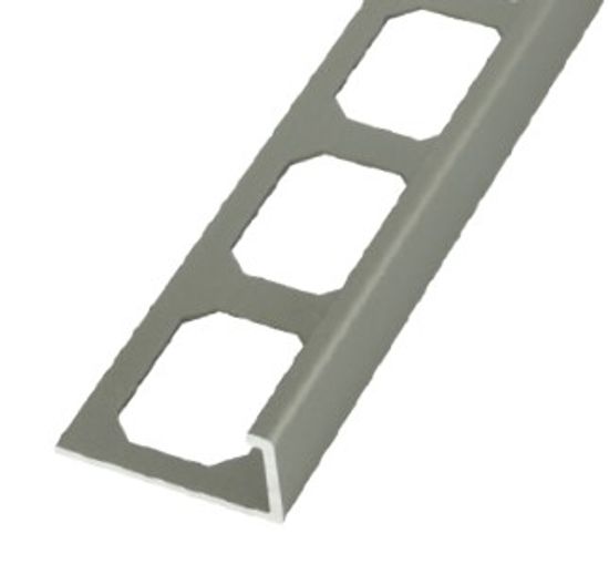 L-Shape Edge 1/2 in. Brushed Nickel Profile
