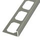 LS2 Profilé de bordure en L Aluminium anodisé Nickel Satiné 3/8" (10 mm) x 8' 2-1/2"