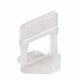 Clips de nivellement RLS 1/32" pour carreaux de 3 à 12 mm d'épais (paquet de 100)