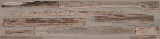 Tuiles plancher Fusionart Brown Naturel 12" x 48"