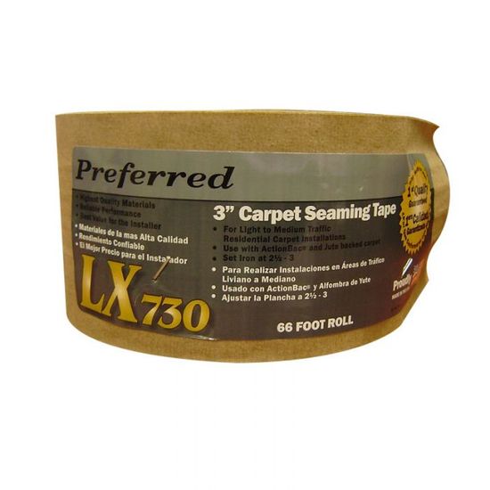 Carpet seaming tape Preferred 3" x 66'
