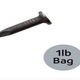 Halex Concrete Nail 11/16" Gauge 10 - 1 lb bags