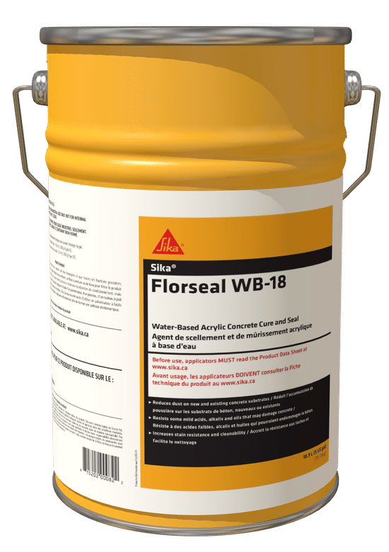 Florseal WB-18 Concrete Cure and Seal 18.9 L