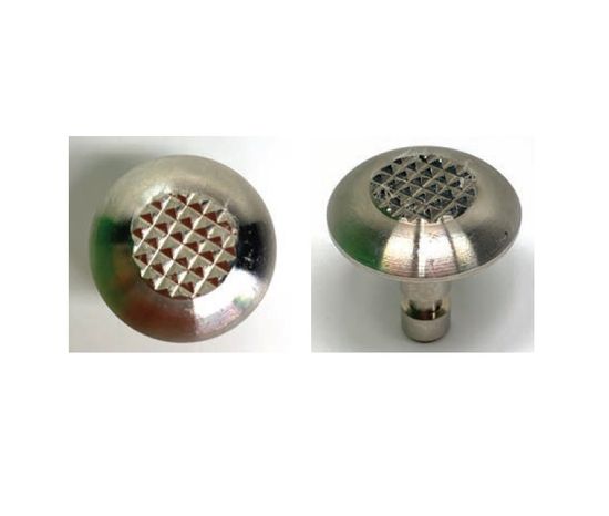 Advantage One Individual Domes Cross Hatch Stainless Steel 7/8"
