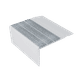 Ecoglo F4-N20 Flat Stair Nosing with Grey Anti-Slip Strip 2.7" x 8'