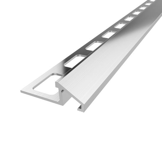 Tile Edge Trim Aluminum - 3/8" (10 mm) x 1-11/32" x 8'