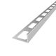 Tile L-Shaped Edge Trim Economic Anodized Aluminum Satin - 1/2" (12.5 mm) x 8'