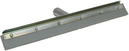 Floor Squeegee Blade with 3/16" V-Notches QLT 24"