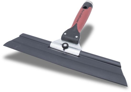 Adjustable Squeegee Trowel Rubber 12" with DuraSoft Handle