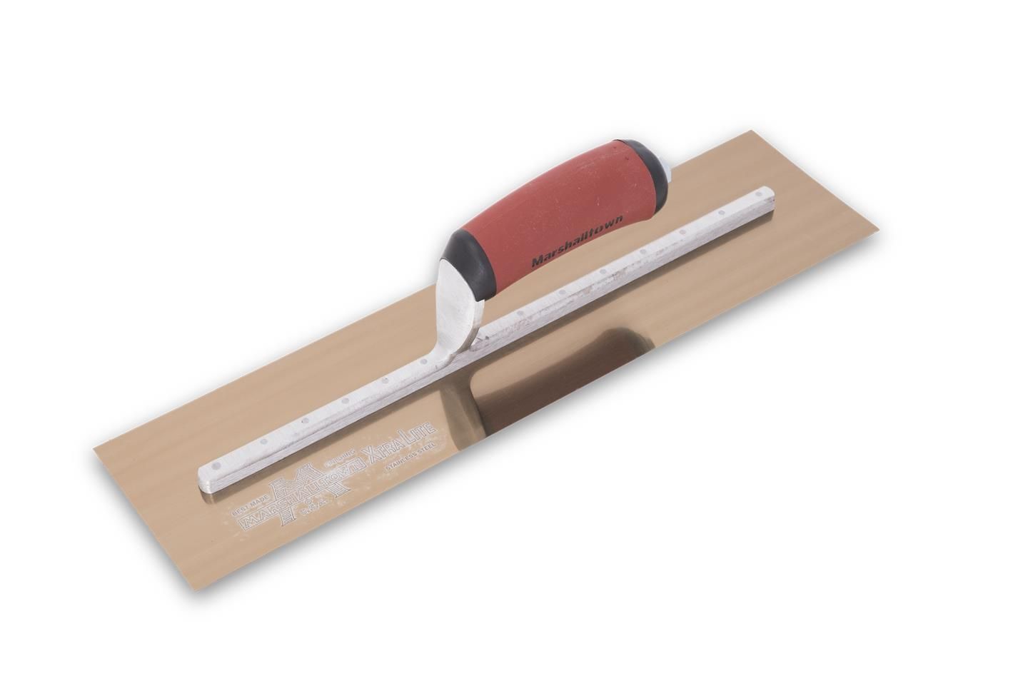 Truelle De Finition Goldblatt – Inox 12x4 Pouces – Manche Souple Rouge – Neuf