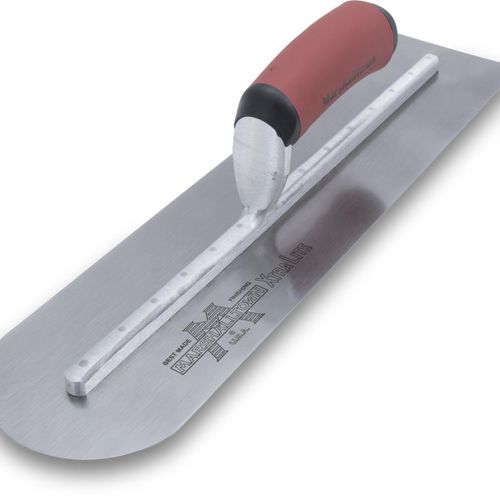 KOTARBAU Truelle Trapézoïdale En Acier Inoxydable 160 Mm X 70 Mm Truelle De Maonnerie Avec Poigne En Caoutchouc Truelle Stukateurspatule Indispensable Pour La Maonnerie 65732322