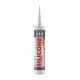 Scellant au Nuflex silicone 302 Noir 300 ml (paquet de 12)