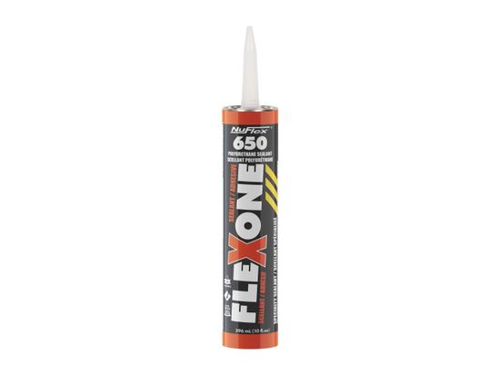 NuFlex 650 FLEXOne High Performance Polyurethane Sealant Adhesive 296 ml White