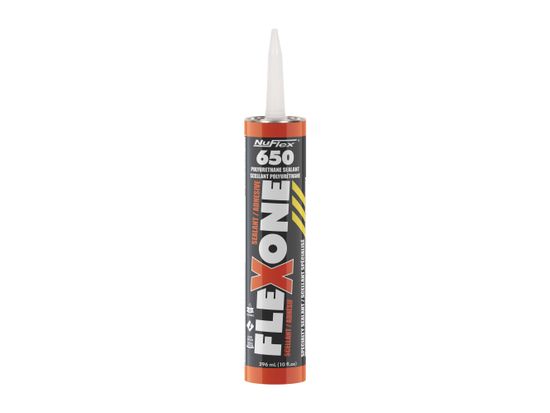 NuFlex 650 FLEXone Scellant polyuréthane haute performance 296 ml Blanc