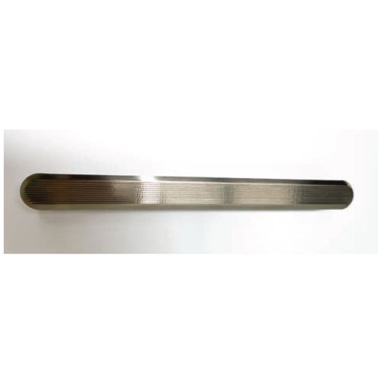 Advantage One Individual Bar Linear Grooves Stainless Steel 11" x 1"