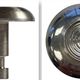 Advantage One Individual Domes Concentric Rings Stainless Steel 7/8"