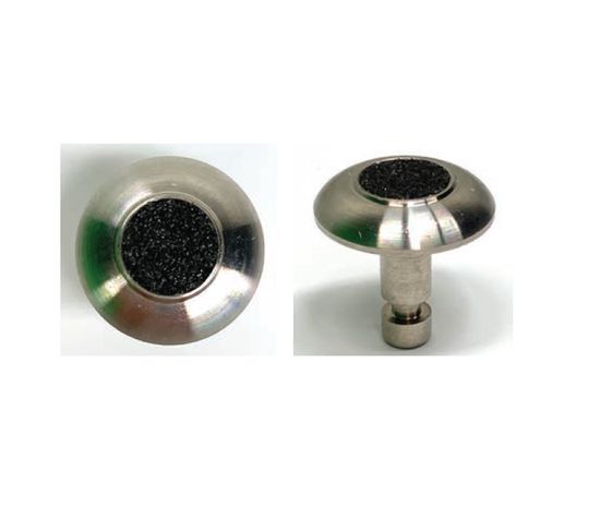 Advantage One Individual Domes Stainless Steel with Black Carborundum Center 5/16"