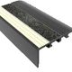 Ecoglo C4-E20 Photoluminescent Carpet Stair Nosing with Black Anti-Slip Strip 2.7" (Sold in Linear Feet)