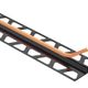 DILEX-FCS Profilé pour joint de mouvement de surface PVC 3/8" (10 mm) x 8' 2-1/2"
