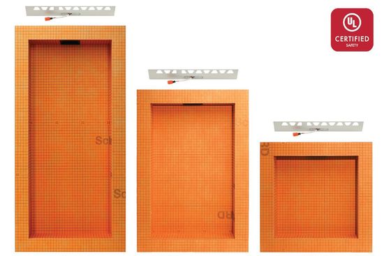 KERDI-BOARD-SNLT Prefabricated Shower Niche with Shelf and LIPROTEC LED lighting 12" x 28"