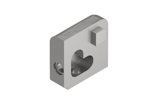 JOLLY Outside Corner 90° Brushed Stainless Steel 7/16" (11 mm)