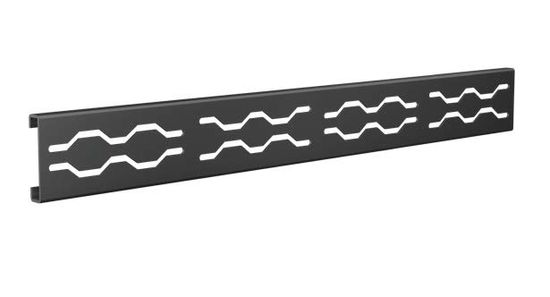 Linear Shower Grate Stainless Steel Black 2-1/2" x 24"