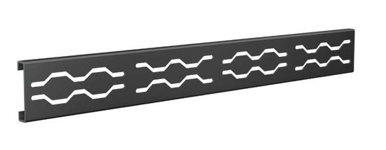 Linear Shower Grate Stainless Steel Black 2-1/2" x 42"
