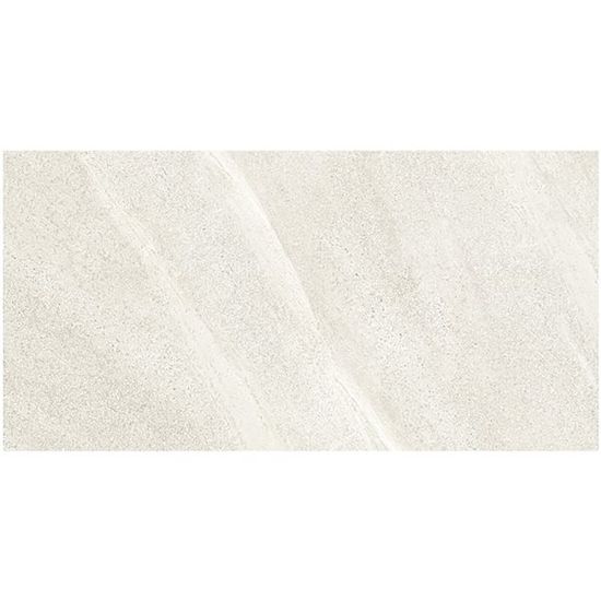 Floor Tiles Nirvana White Glossy 12" x 24"