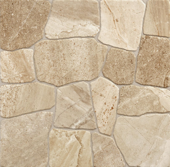 Floor Tiles Collage Alpine Sand Matte 17" x 17"