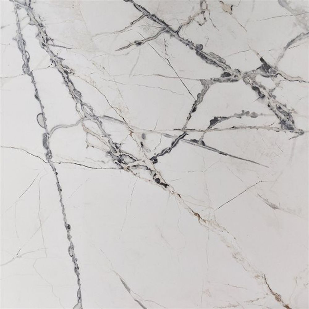 Mono Serra Floor Tiles Lagom White Satin 24" x 24" (STN040) FloorBox