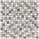 Mosaïque Glass Mosaics Silverstone Lustré 12" x 12"