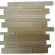 Mosaïque Glass Mosaics Skyline Beige Lustré 12" x 12"