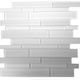 Mosaïque Glass Mosaics Skyline Bianco Lustré 12" x 12"