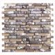 Mosaïque Glass Mosaics Stone Finis multiples 12" x 12"