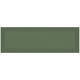 Tuiles murales Tiffany Beveled Green Lustré 4" x 12"