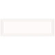 Tuiles murales Tiffany Beveled White Lustré 4" x 12"