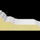 Encadrement de dos Two Steps BB Casing - 1-1/4" (30 mm) x 3-1/2" x 8'