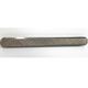 Tactile Tile Advantage One with Bars with Cross Hatch Pattern Stainless Steel 12" x 12"