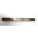 Tactile Tile Advantage One with Bars with Linear Grooves Stainless Steel 12" x 12"