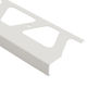 BARA-RW Balcony Edging Profile Aluminum Bright White 3-3/4" x 8' 2-1/2"