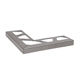 BARA-RW Outside Corner 90° for Balcony Edging Profile Stainless Steel (V2) 6"