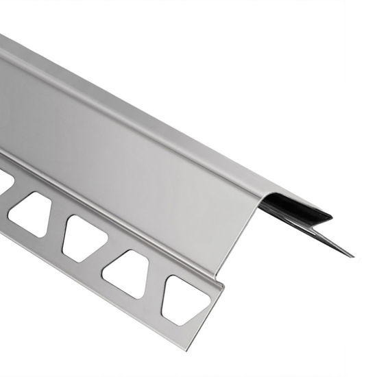 ECK-E Heavy-Duty Edge-Protection for Outside Corner 135° Profile - Stainless Steel (V2) 1-15/32" x 8' 2-1/2" x 7/16"