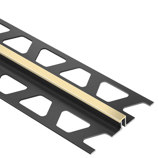 DILEX-BWS Surface Joint Profile with 3/16" Movement Zone - PVC Plastic Sand Pebble 3/8" x 8' 2-1/2"