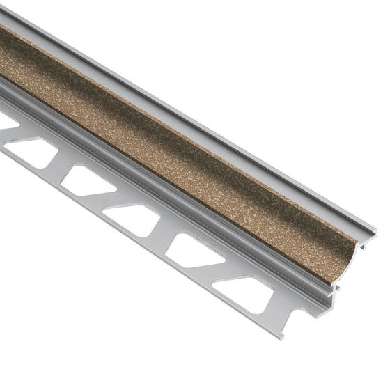 DILEX-AHK Cove-Shaped Profile with 3/8" Radius - Aluminum Beige 5/16" x 8' 2-1/2"