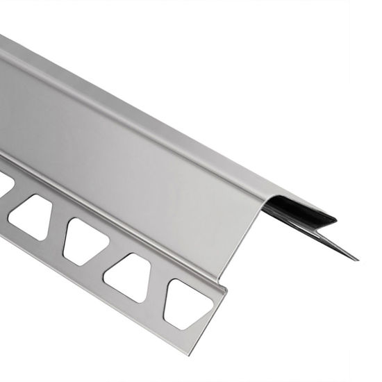 ECK-E Heavy-Duty Edge-Protection for Outside Corner 135° Profile - Stainless Steel (V2) 1-15/32" x 8' 2-1/2" x 5/16"