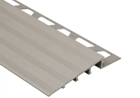 RENO-RAMP Wide Reducer Profile - Aluminum Anodized Matte 3-1/2" x 8' 2-1/2" x 9/16"