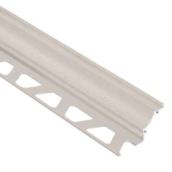 DILEX-AHK Cove-Shaped Profile with 3/8" Radius - Aluminum Ivory 1/2" x 8' 2-1/2"