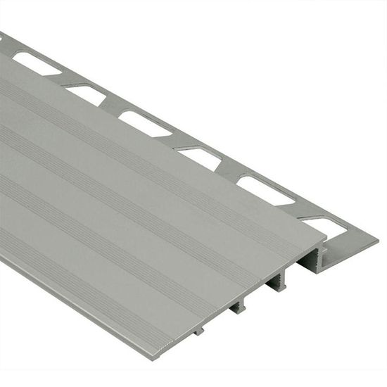 RENO-RAMP Wide Reducer Profile - Aluminum Anodized Matte 2" x 8' 2-1/2" x 1/4"
