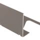 BARA-RWL Balcony Edging Radius Profile Aluminum Metallic Grey 1" x 8' 2-1/2"